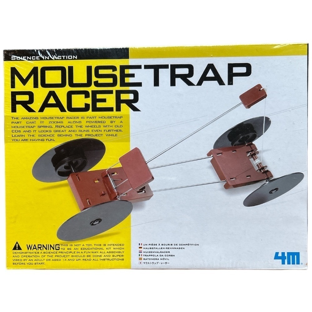 4M Science in Action Mousetrap Racer NEW